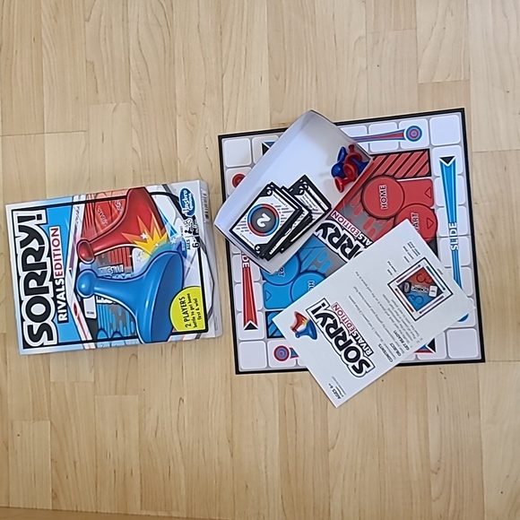 Sorry! Rivals Edition 2 Player Game Sealed Hasbro Gaming - Picture 3 of 6